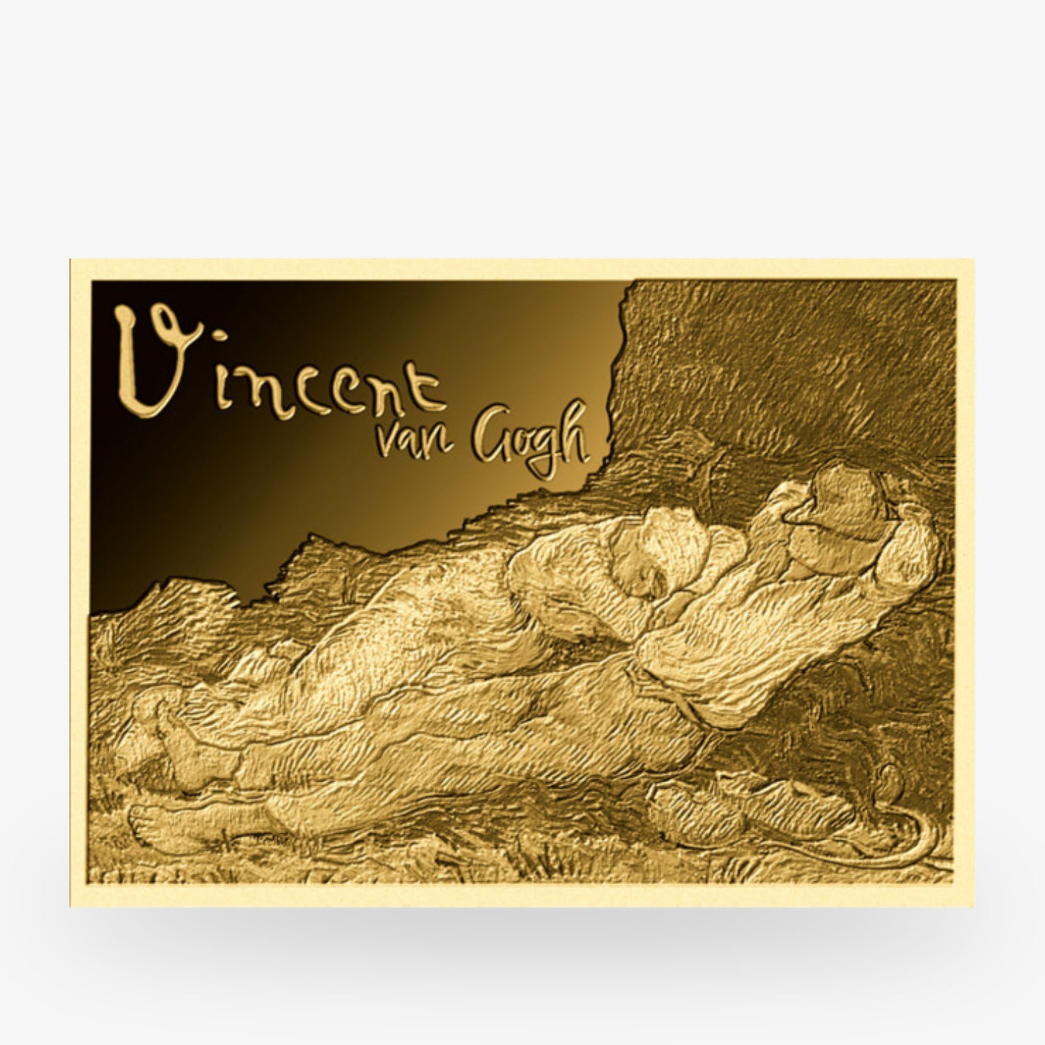 Coincard Vincent van Gogh – II – Die Siesta