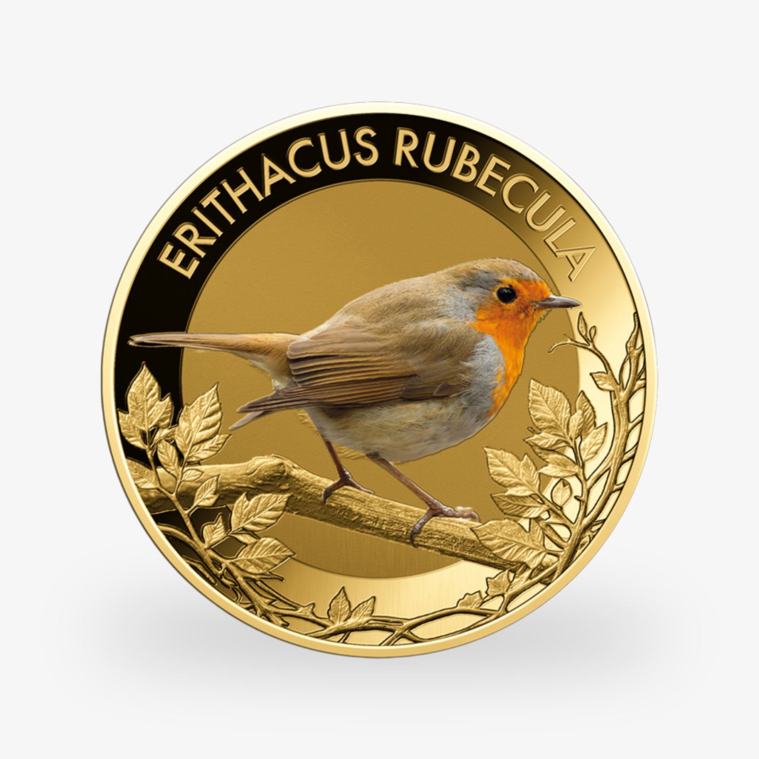 Die beliebtesten Singvögel – vollständige Sammlung kolorierte Goldmünzen