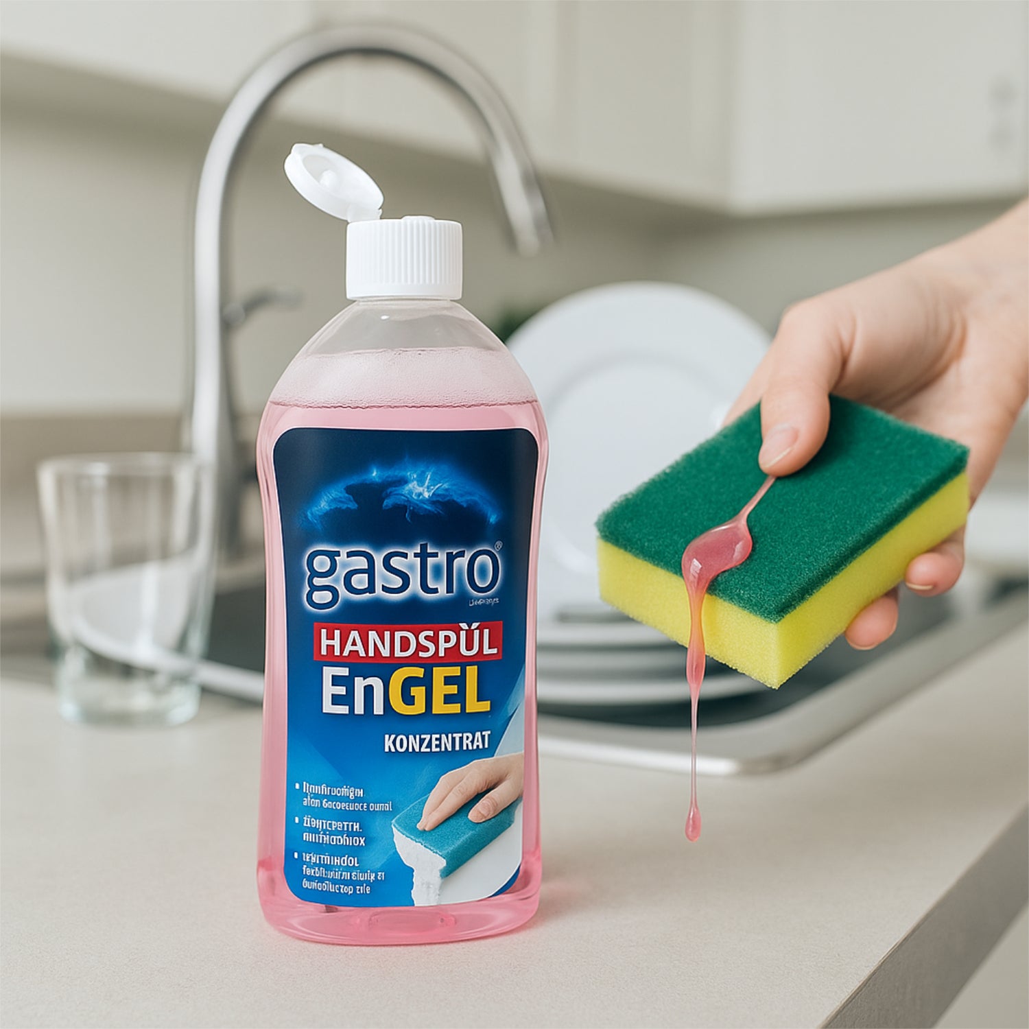 Handspülgel mit Lavendelduft – 2 x 500 ml