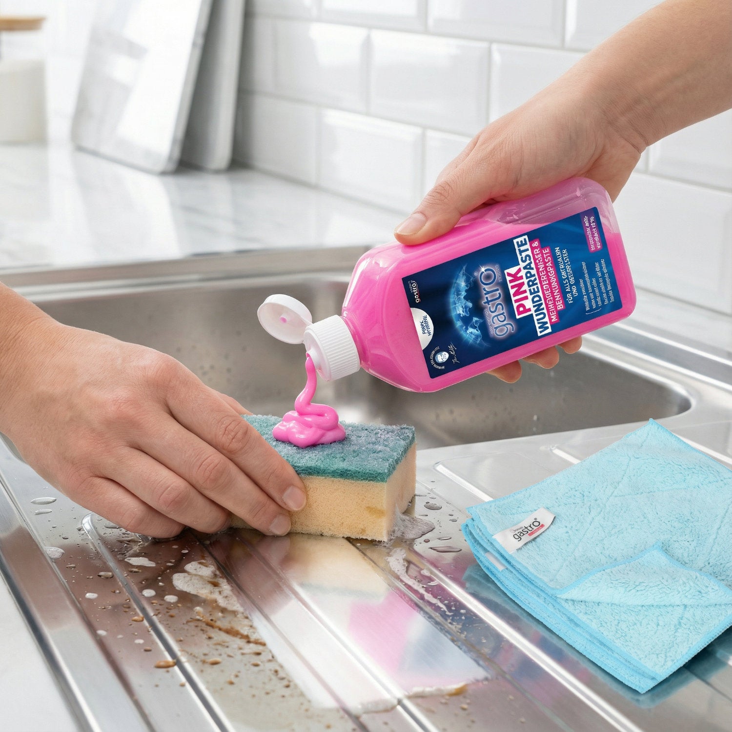 Reinigungspaste Pink-Paste