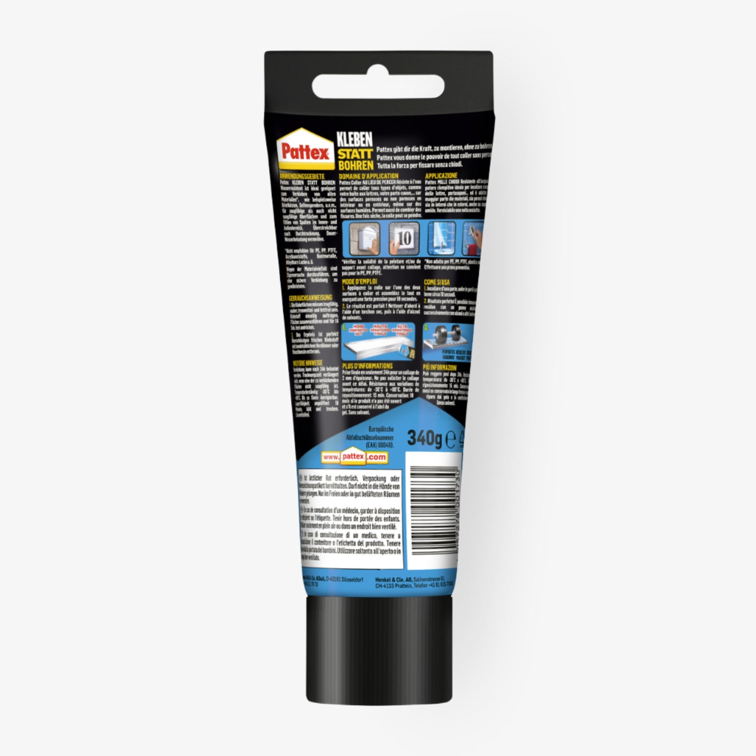 Montagekleber «Kleben statt Bohren» – wasserresistent & stark haftend