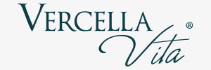 Schriftzug "Vercella Vita" in eleganter Schriftart auf weißem Hintergrund.