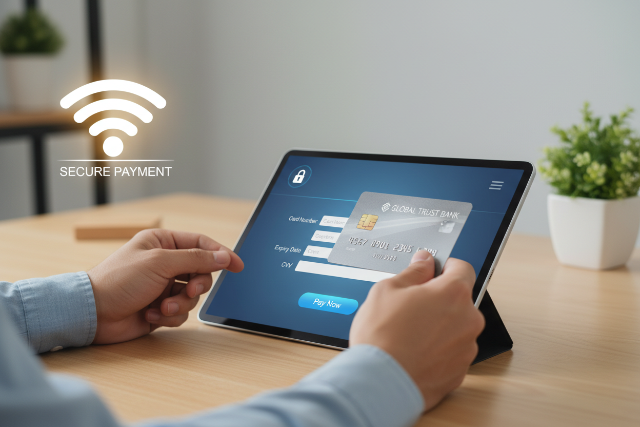 Kreditkarten zahlung