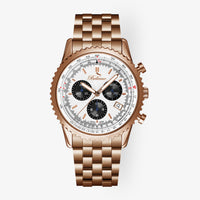 N.403 – chronographe classique avec une finition luxueuse