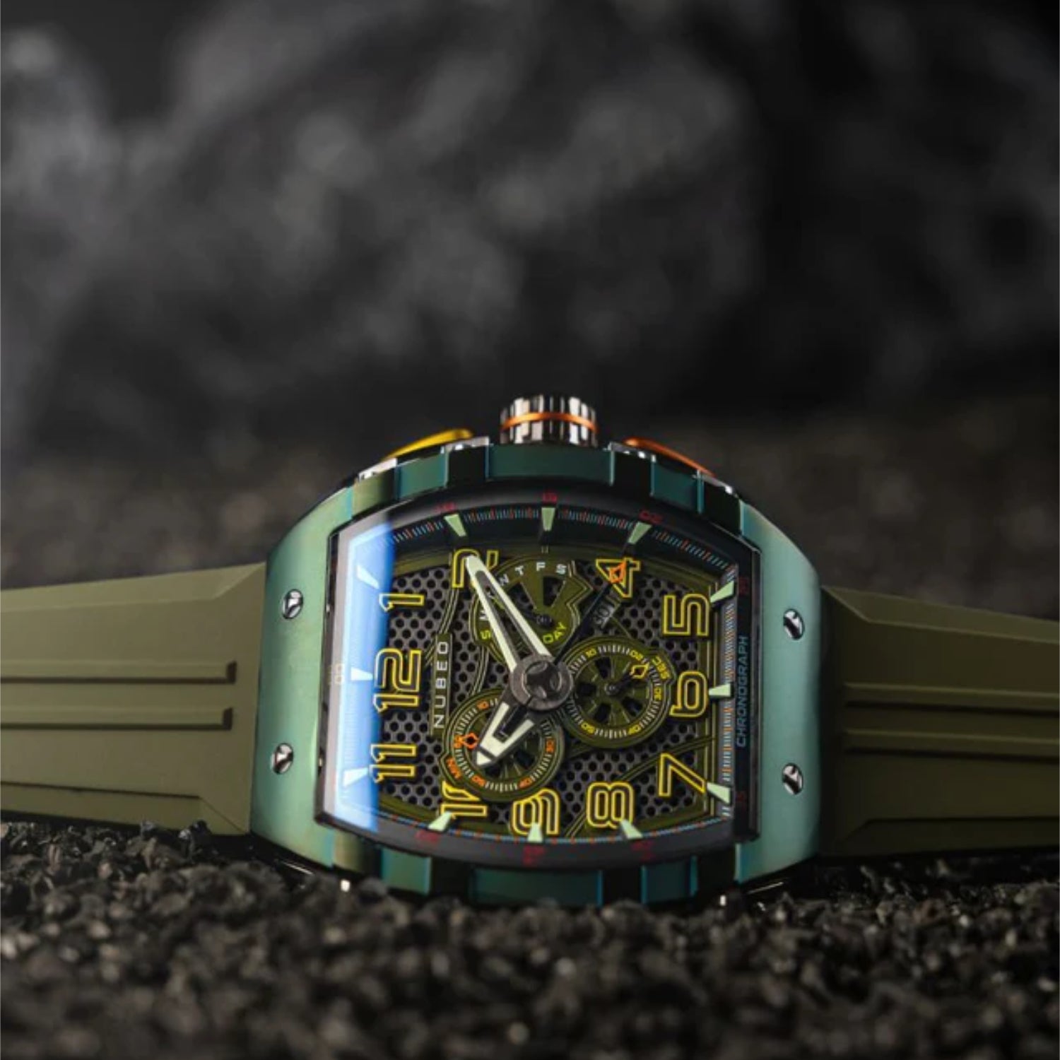 MAGELLAN RETROGRADE Chronograph – OBLIVION GREEN – NB-6088-05
