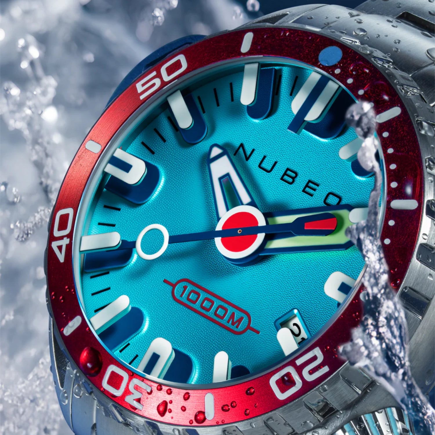 ALUMINAUT  Automatic – NEON BLUE – NB-6115-44