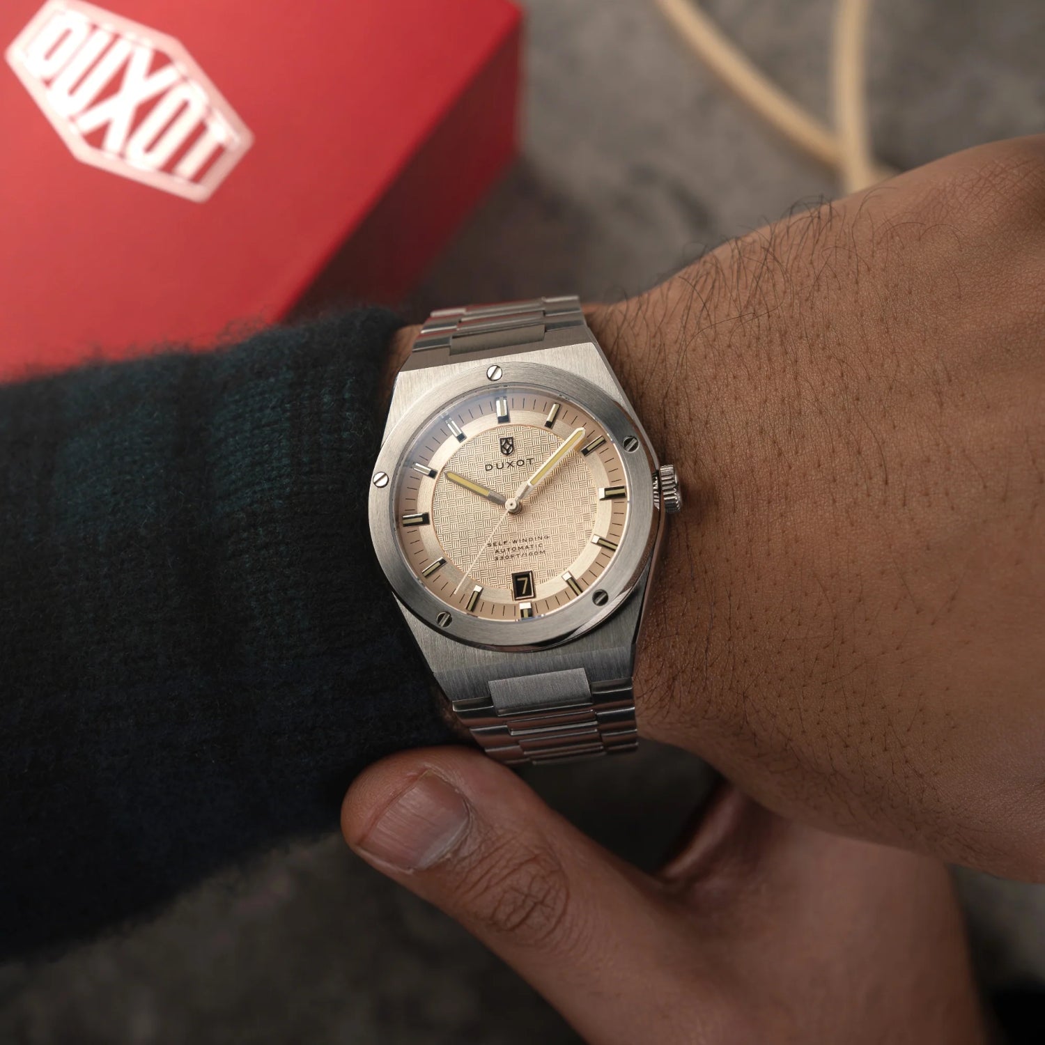 BASTIA AUTOMATIC – Warm Grey – DX-2068-11