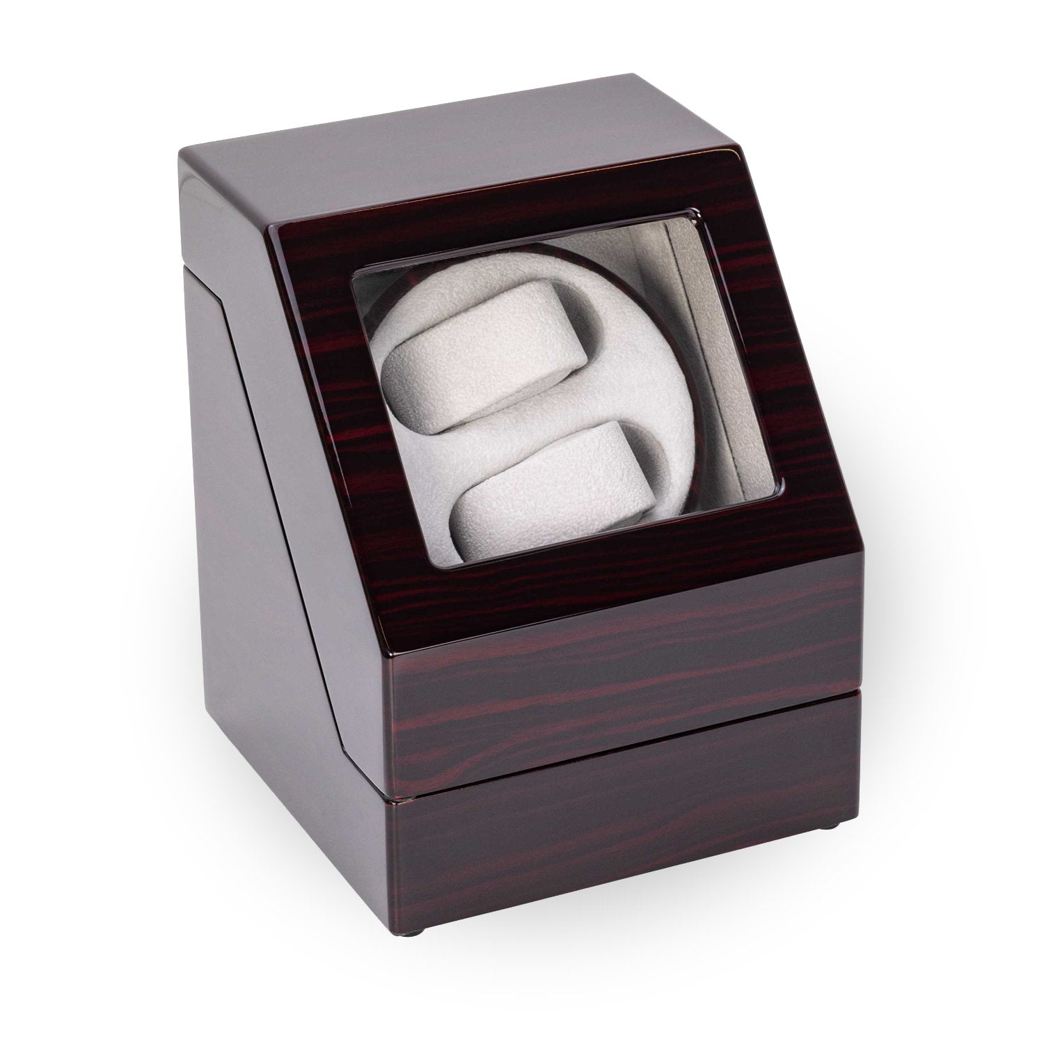 SET RUB05-0501-SL-ebl + Remontoir de montre « Penta » laqué piano ébène