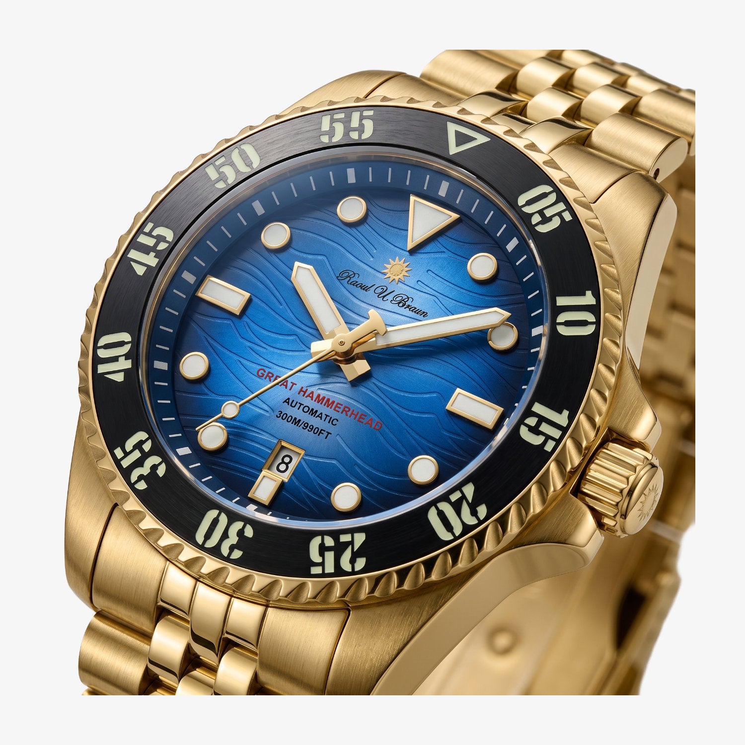 Automatikuhr RUB05-0537HH-GG-bl «Hammerhead»