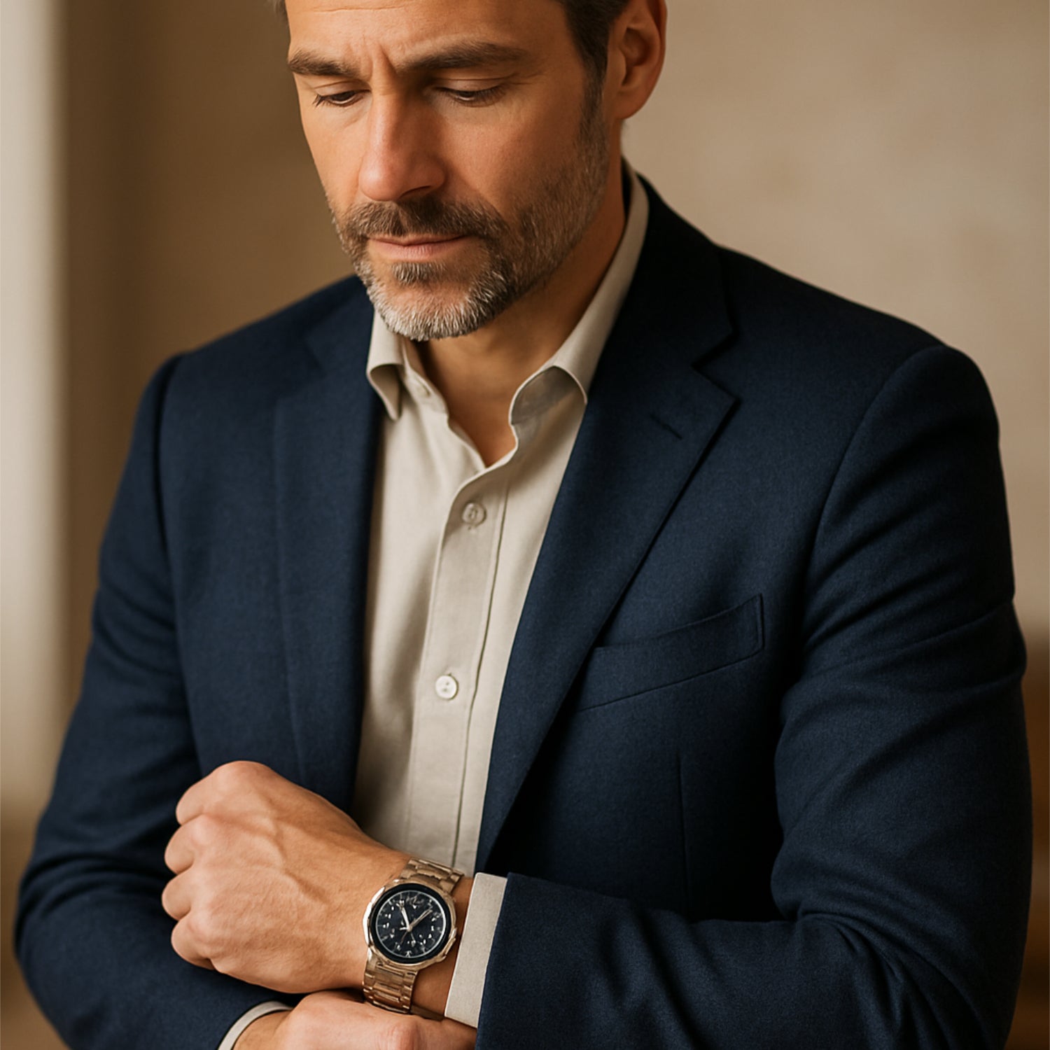 Automatikuhr RUB05-0537C-SS-bl «Contender» – Limited Edition