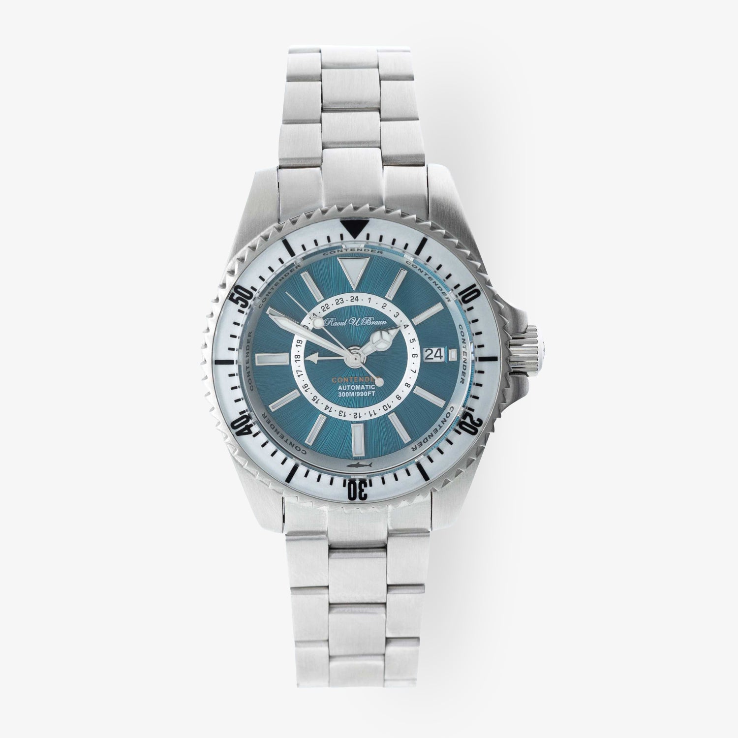 Automatikuhr RUB05-0537C-SS-aq «Contender» – Limited Edition