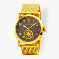 RUB05-0464GM-ant – Automatik-Uhr mit offener Unruh