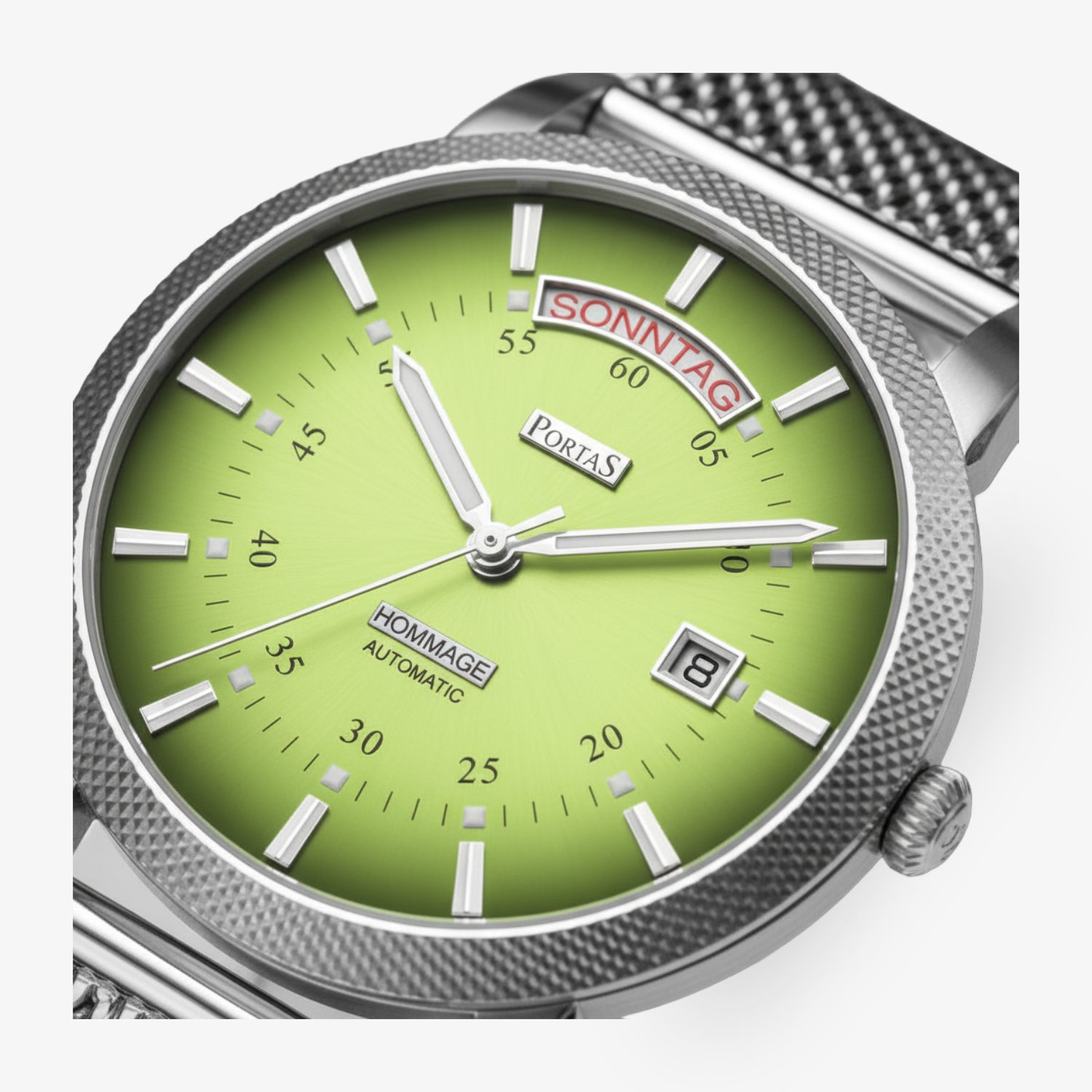 Automatikuhr PS27I-TY2826S-02SM-lime «Hommage 1770»