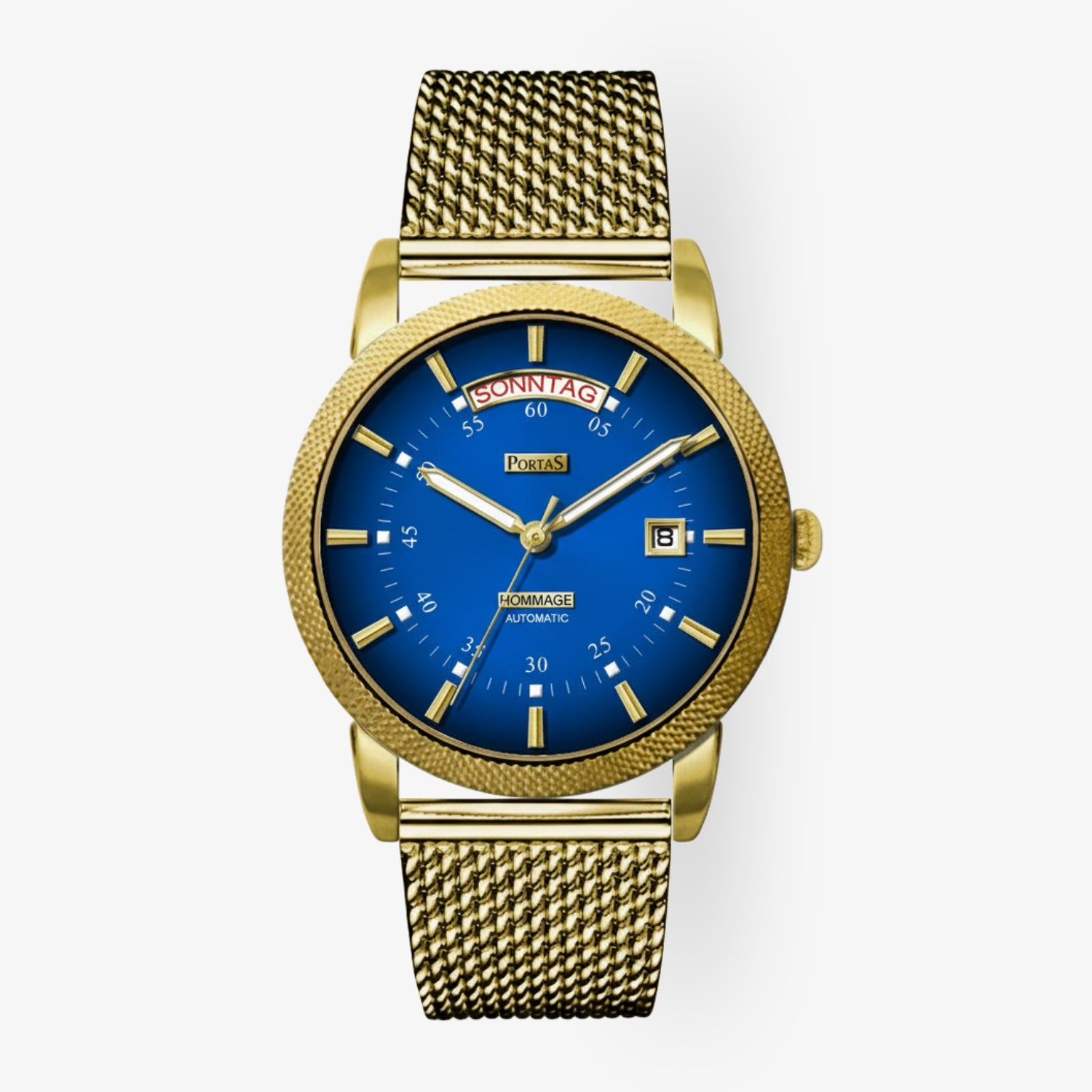 Automatikuhr PS27I-TY2826S-02GM-bl «Hommage 1770»