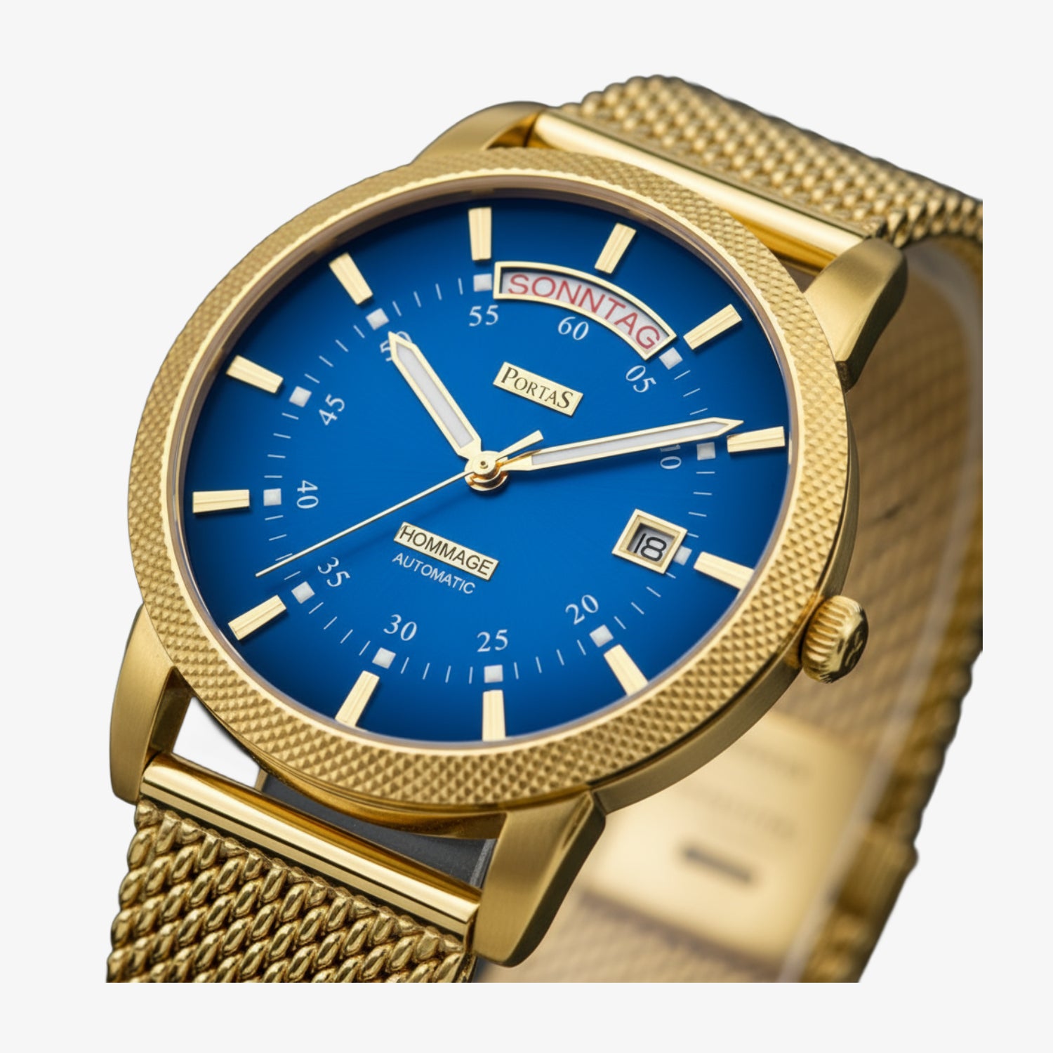 Automatikuhr PS27I-TY2826S-02GM-bl «Hommage 1770»