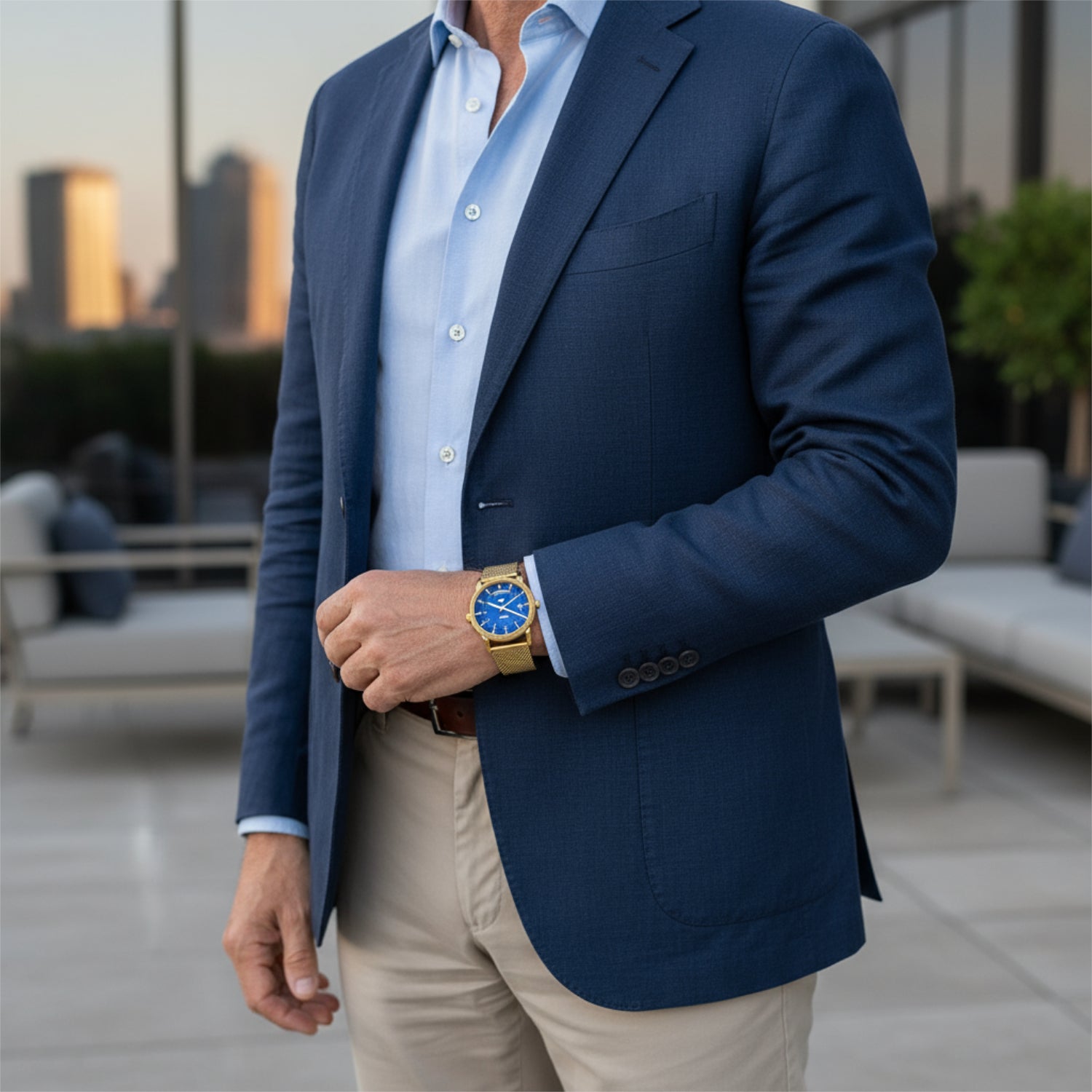 Automatikuhr PS27I-TY2826S-02GM-bl «Hommage 1770»