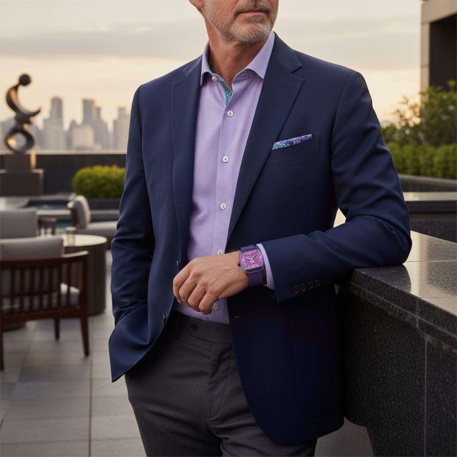 Automatikuhr PS58I-8205-01RAM-PU «Hommage 1770»