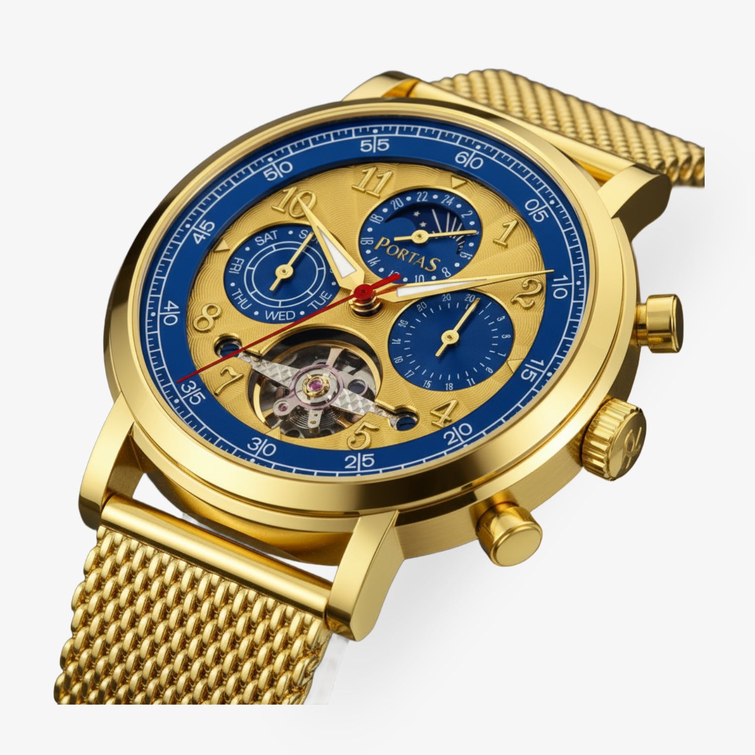 Automatikuhr PS42I-JHL06-01GM-go-bl «Hommage 1770»