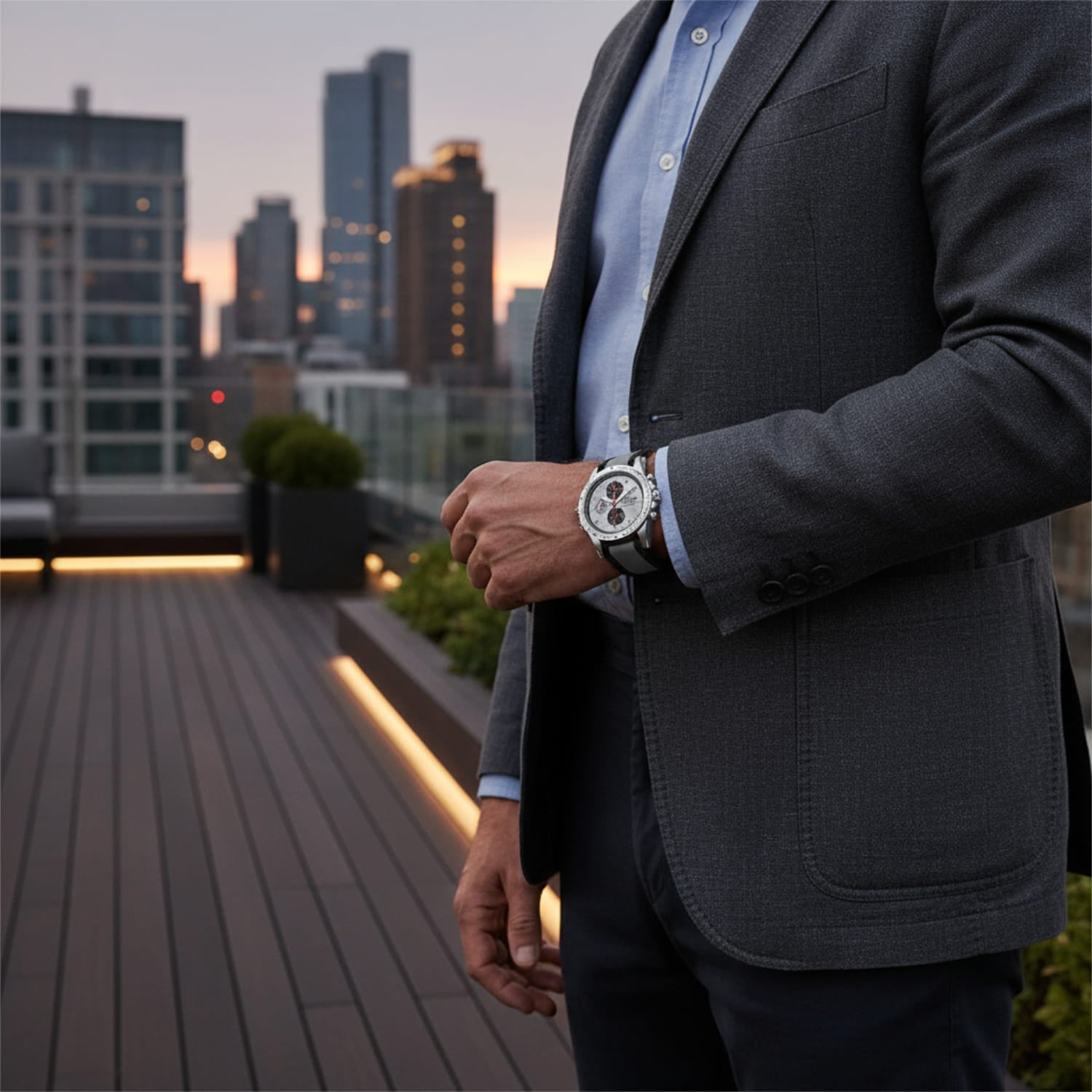 Orologio automatico DL05-1269-SL-gra «Racing»