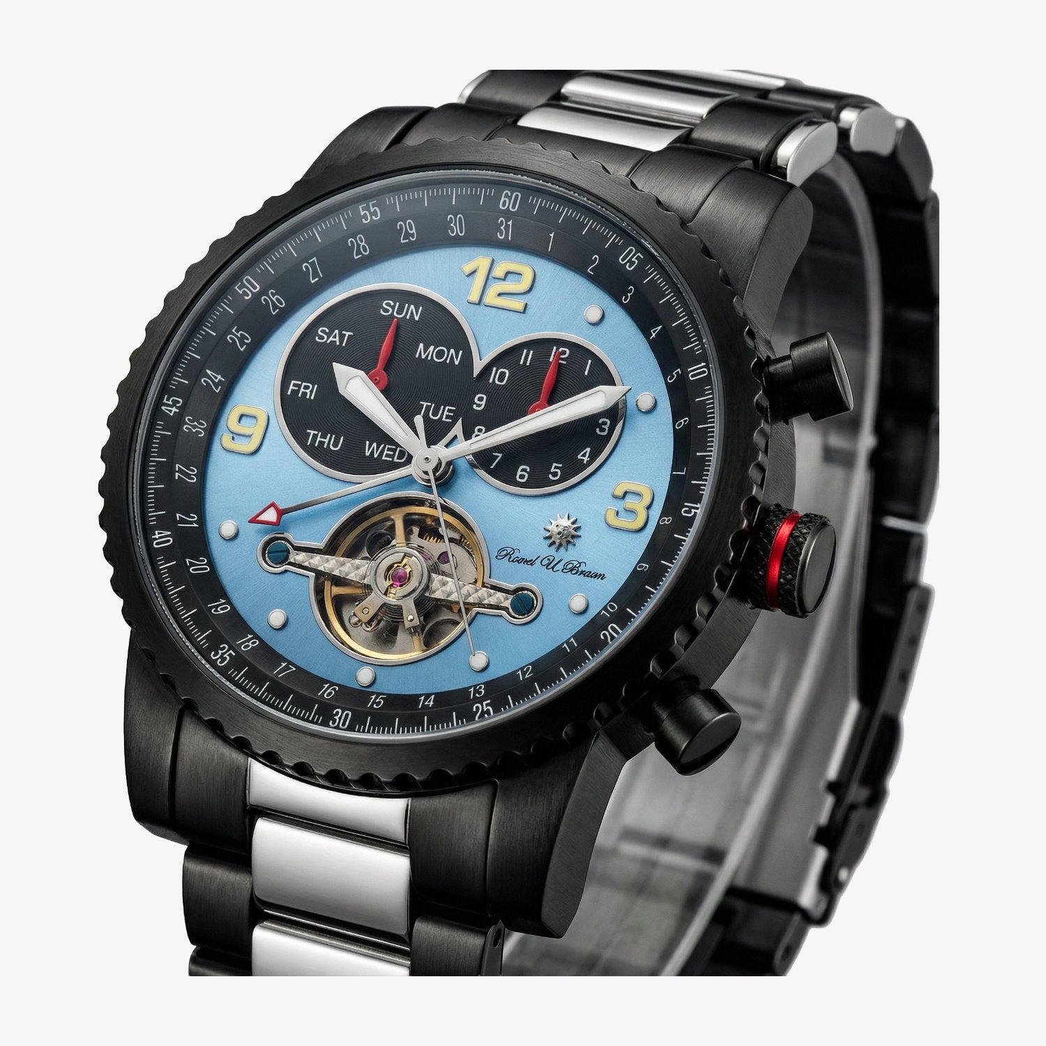 Automatikuhr RUB05-0051-SBK-hbl-s