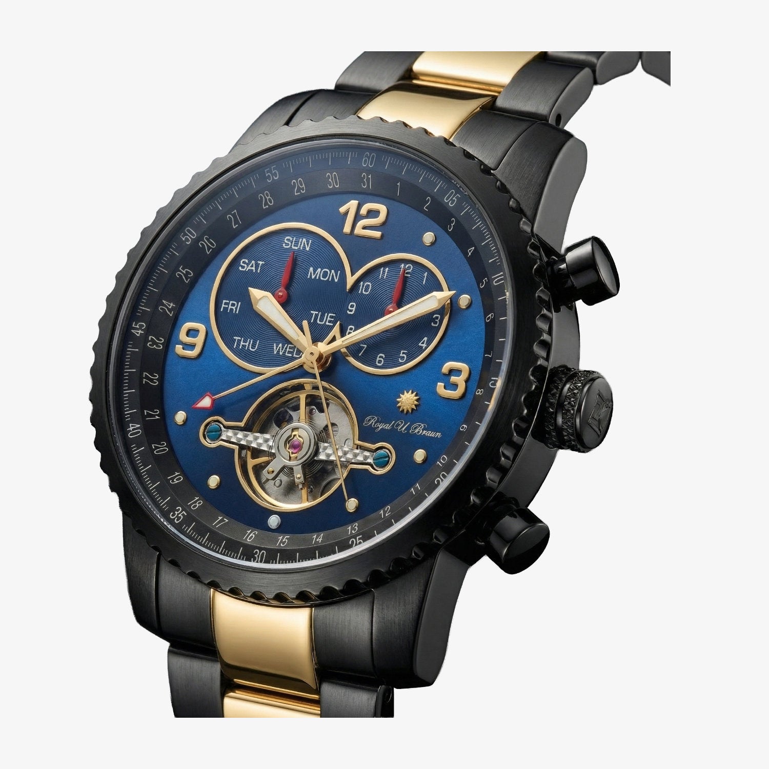 Automatikuhr RUB05-0051-GBK-bl-s