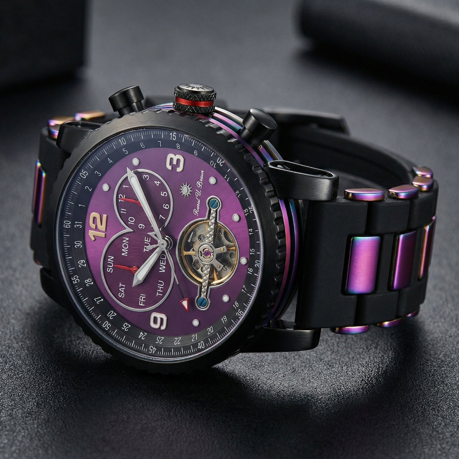 Automatikuhr RUB05-0051-RABK-pu-s