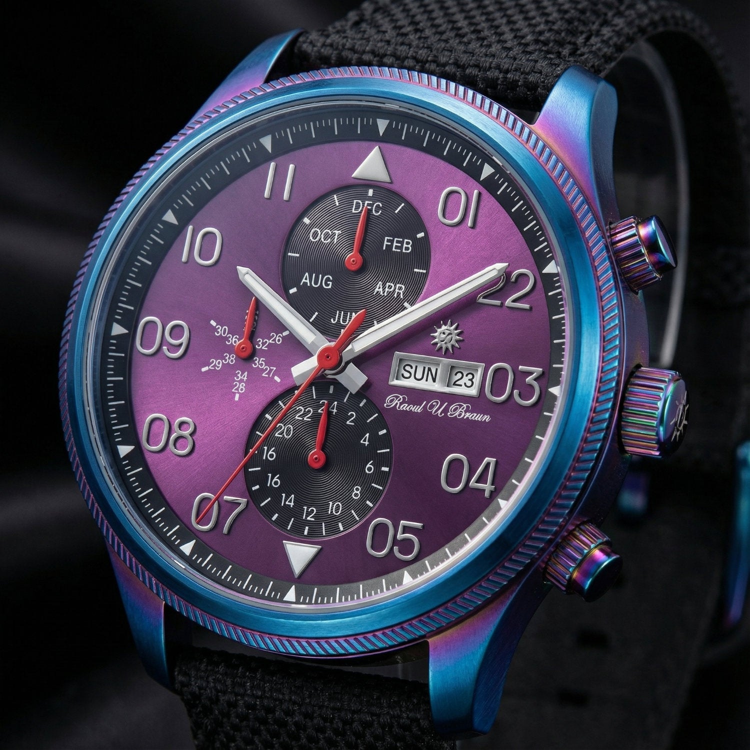 Automatikuhr RUB05-0224G-RAN-pu-s