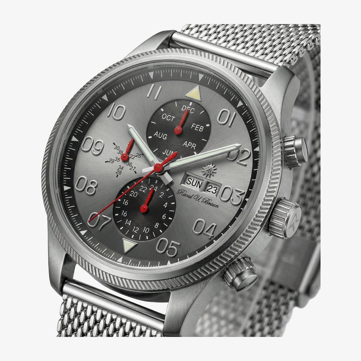 Automatikuhr RUB05-0224G-SBM-gra-s