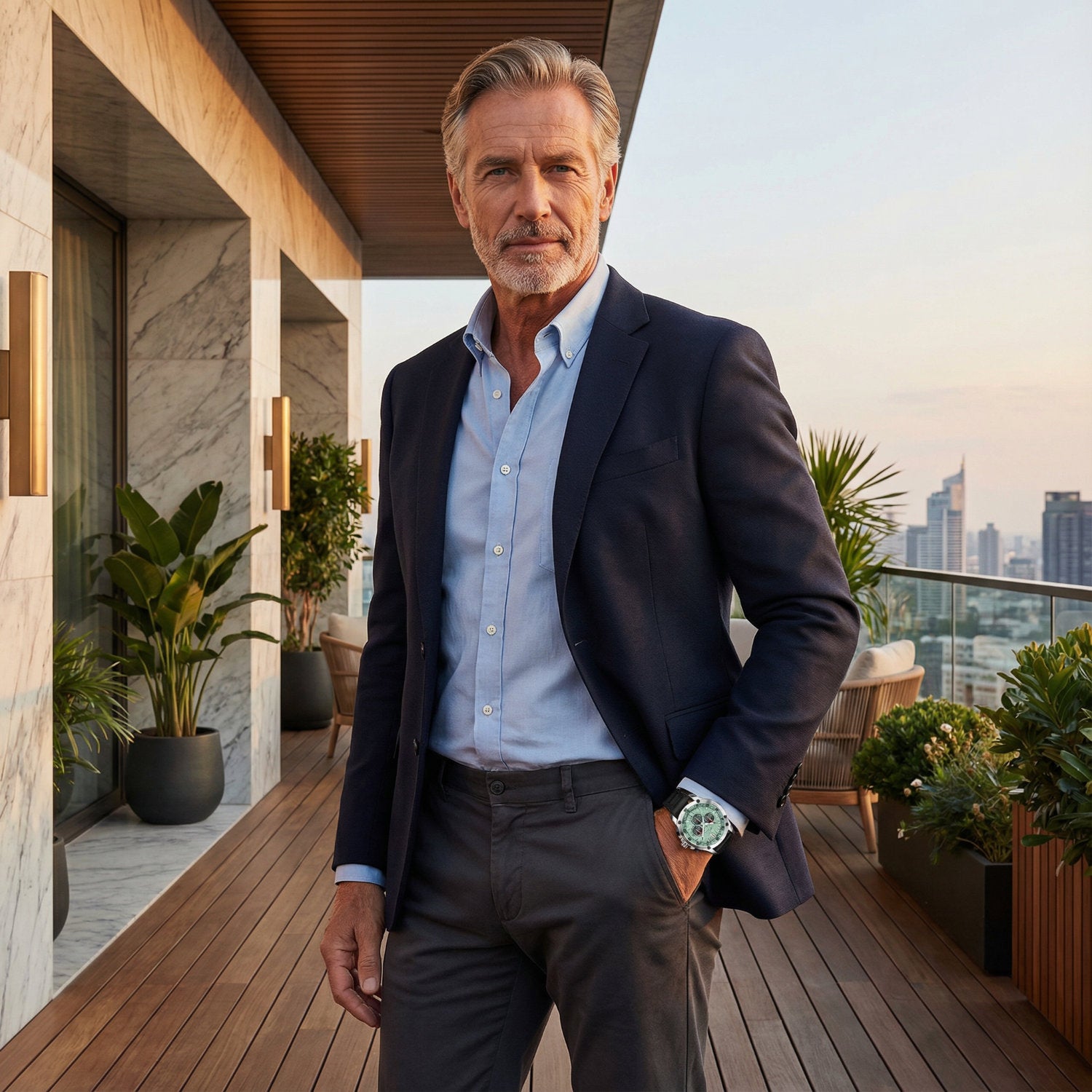 Automatikuhr RUB05-0431-SL-mint-s