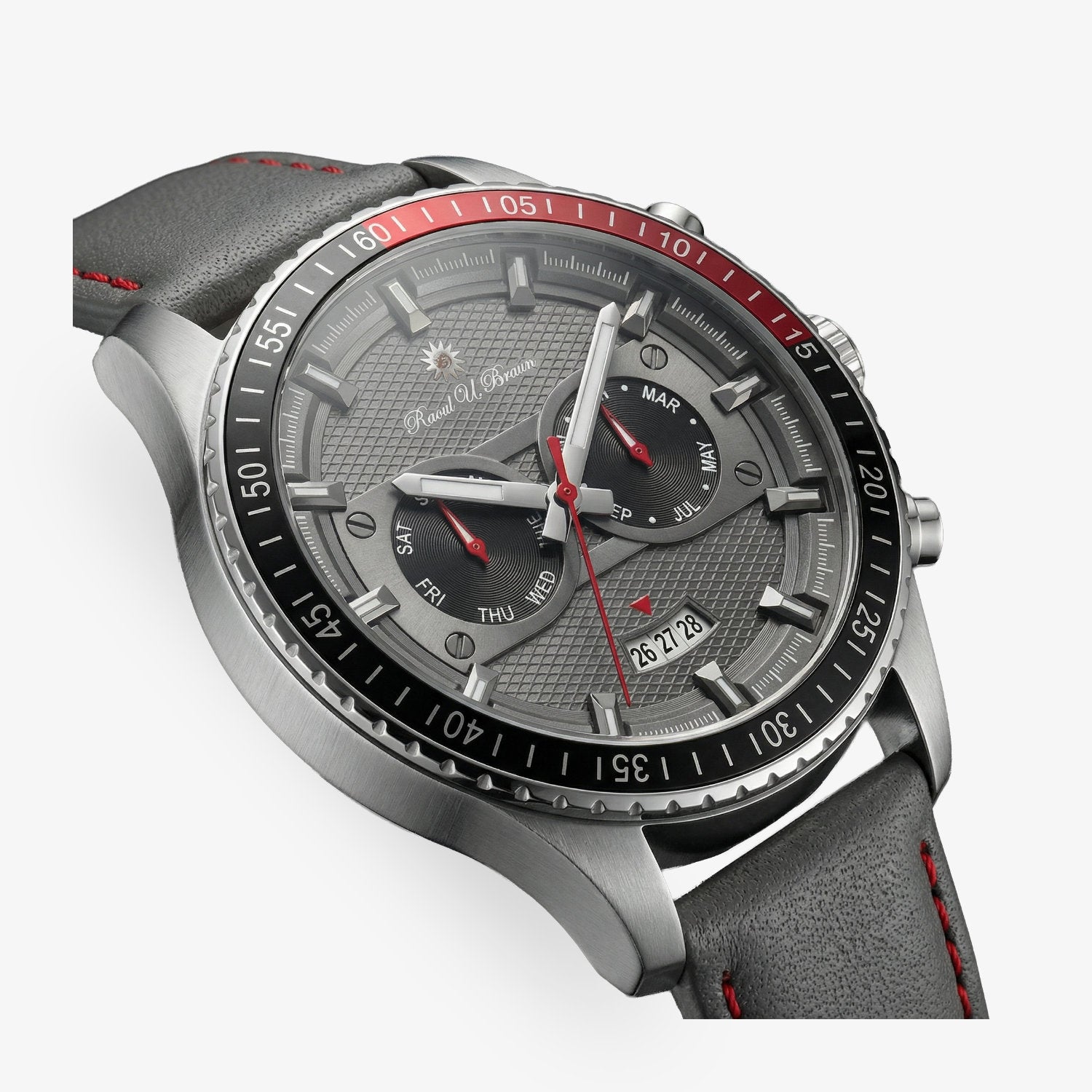 Automatikuhr RUB05-0551-SL-gra-s