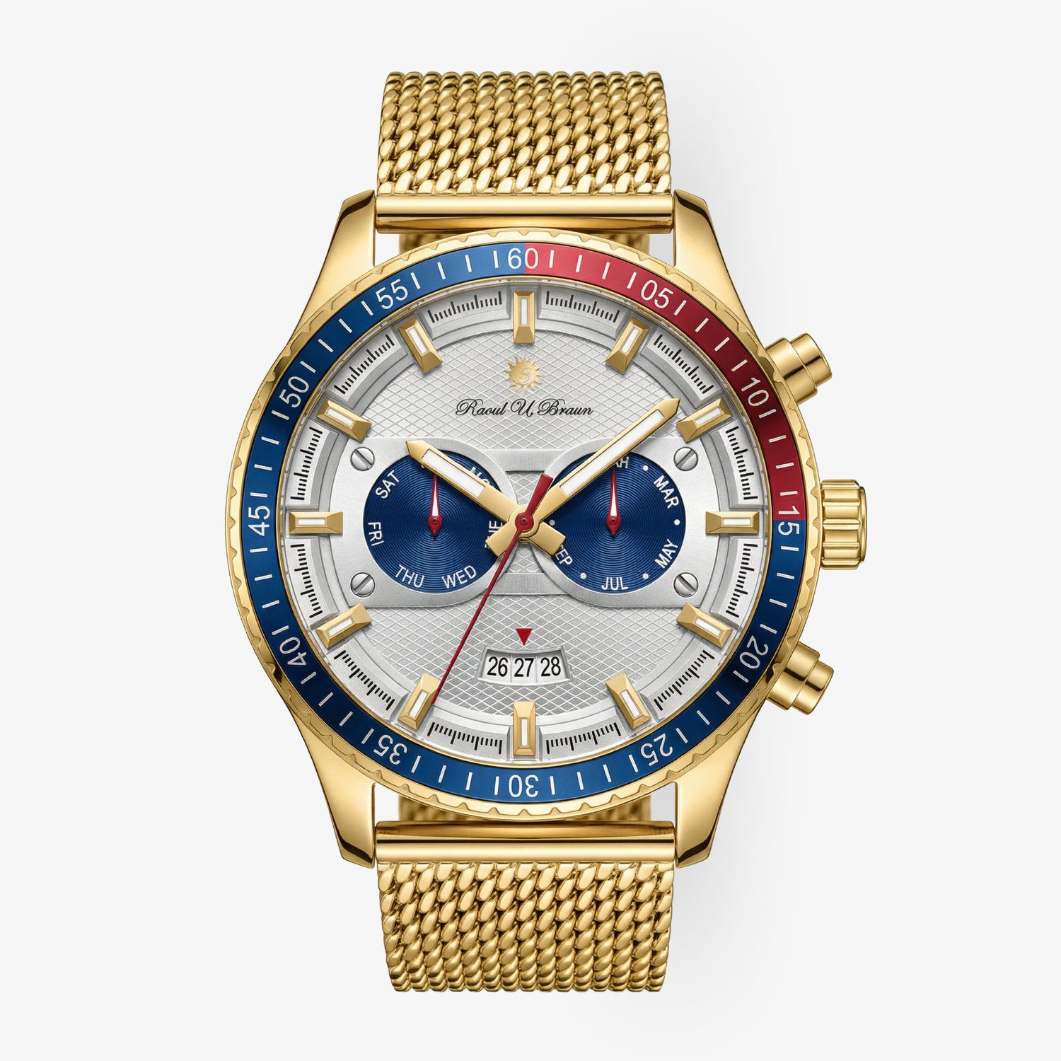 Automatikuhr RUB05-0551-GM-w-bl