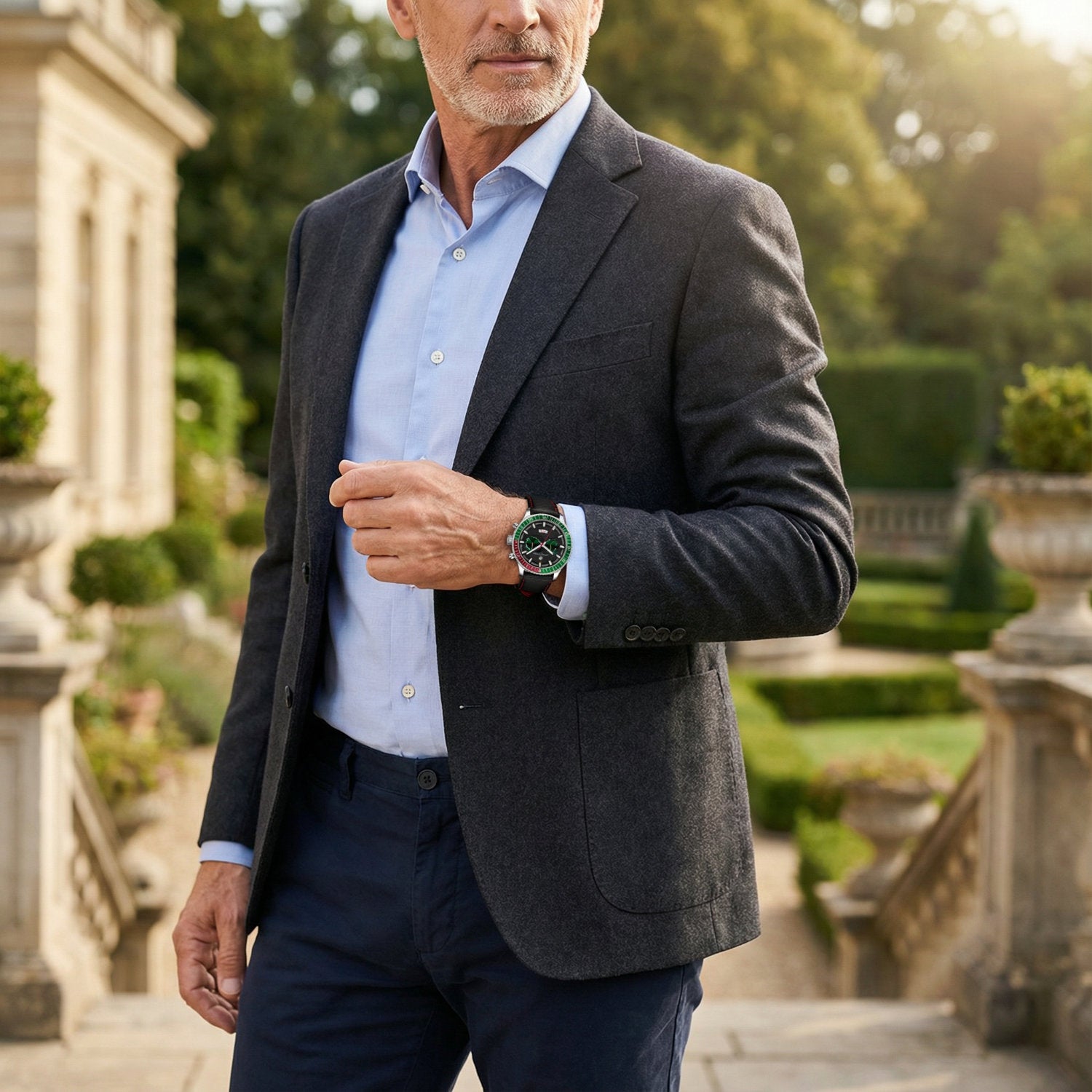 Automatikuhr RUB05-0551-SL-s-gr