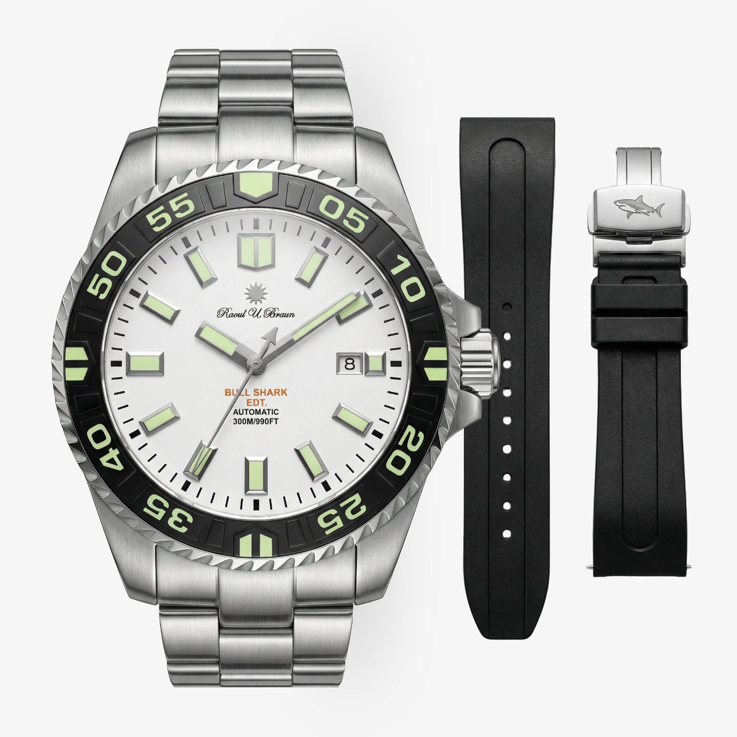 Automatikuhr RUB05-0575-SS-w «Bullshark»
