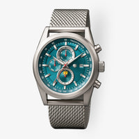 Automatik-Uhr RUB05-0559-SM-pet – mit Tachymeter & Mesh-Band