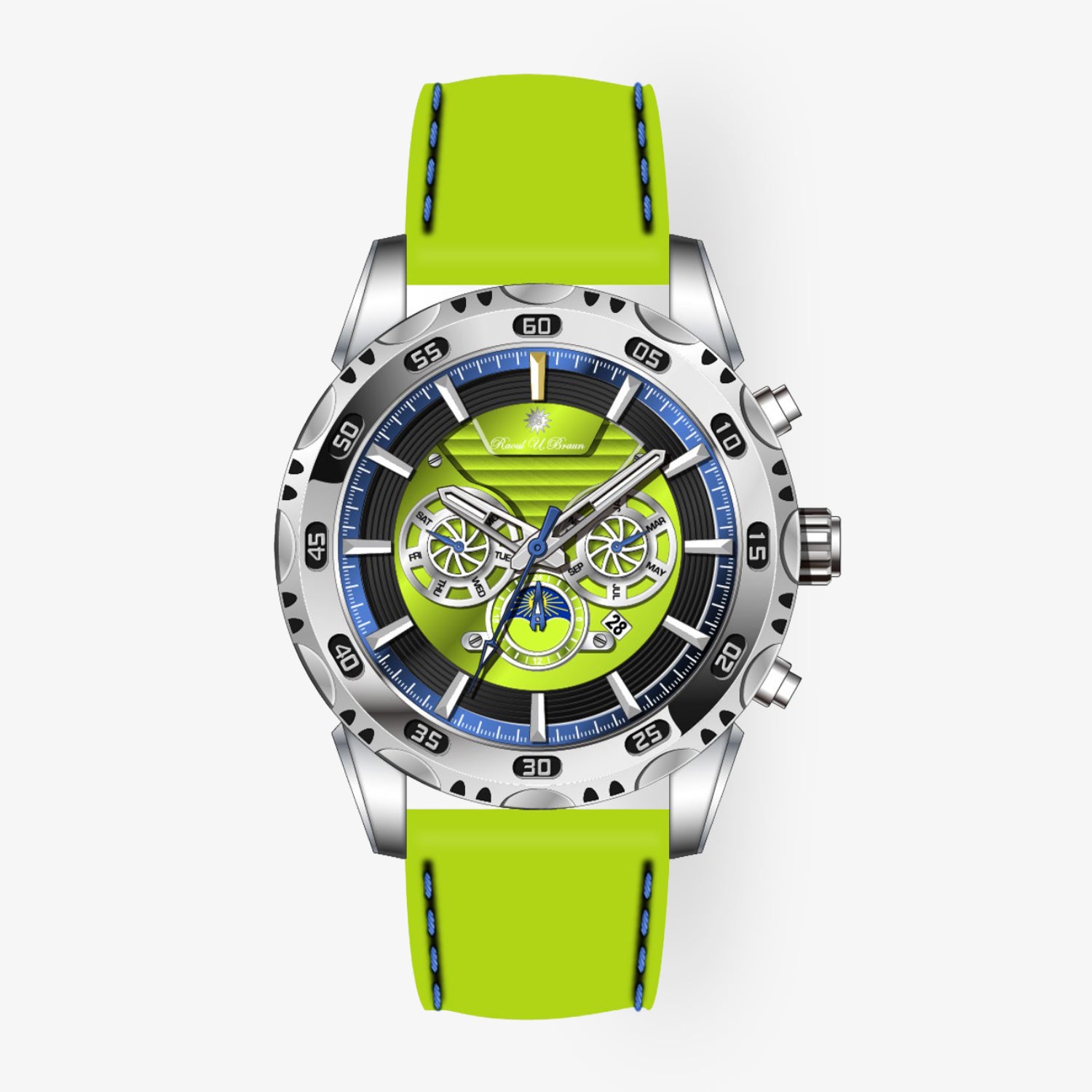 Automatikuhr RUB05-0430PB-SL-lim-bl «Amazonas III» – Limited Edition