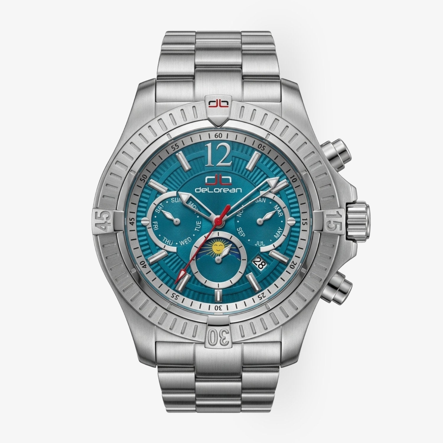 Automatikuhr DL05-1270-SS-petrol FANGIO