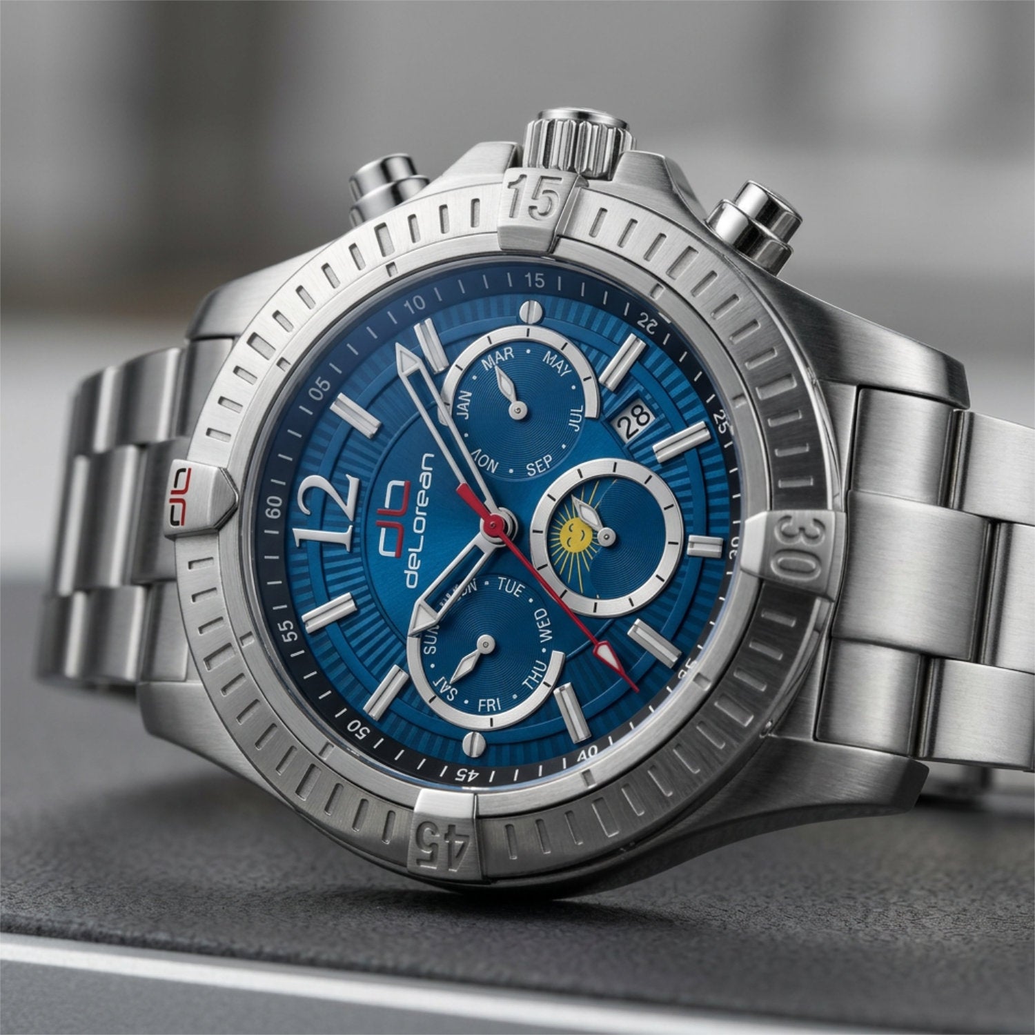 Automatikuhr DL05-1270-SS-bl «FANGIO»