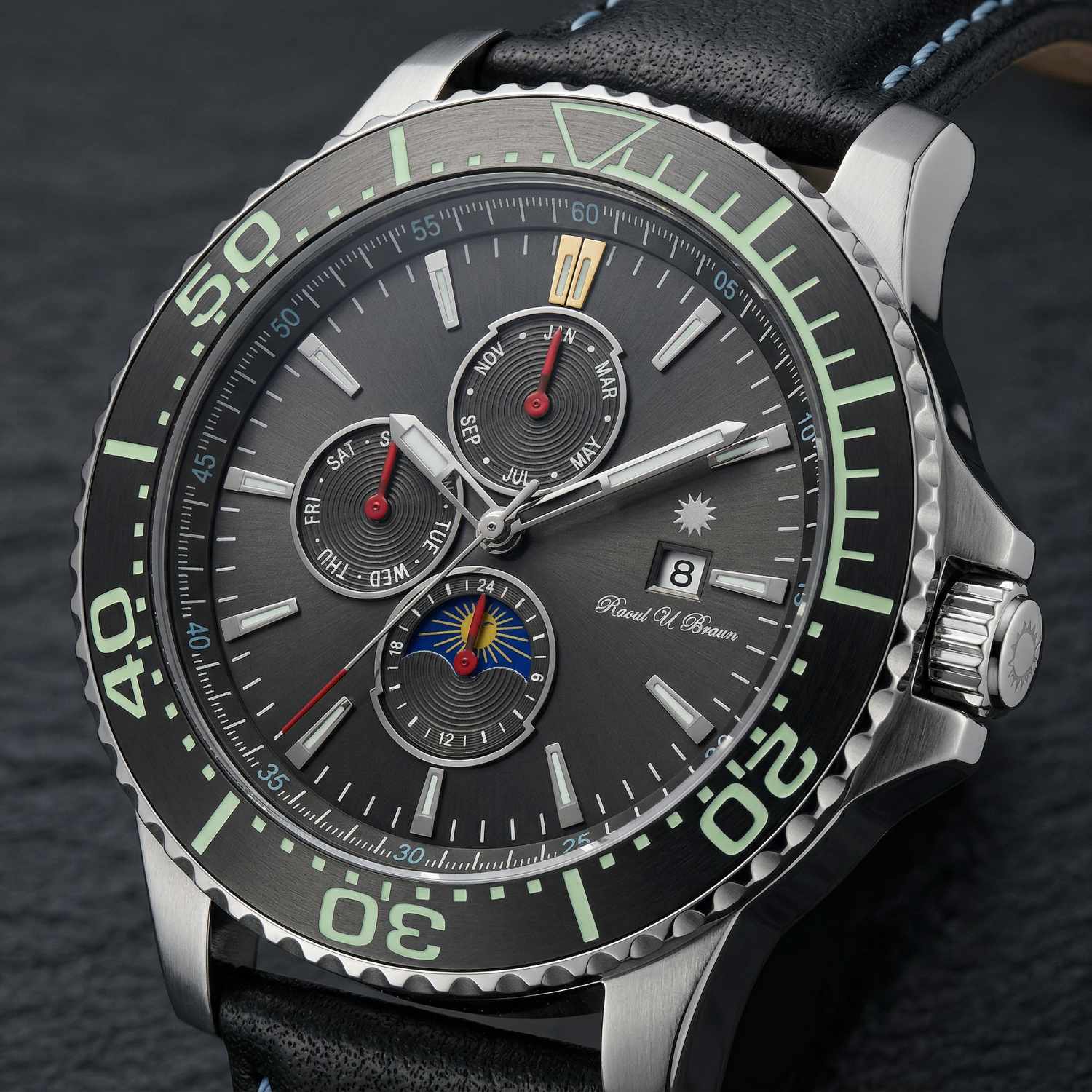 Automatikuhr RUB05-0580-SL-ant