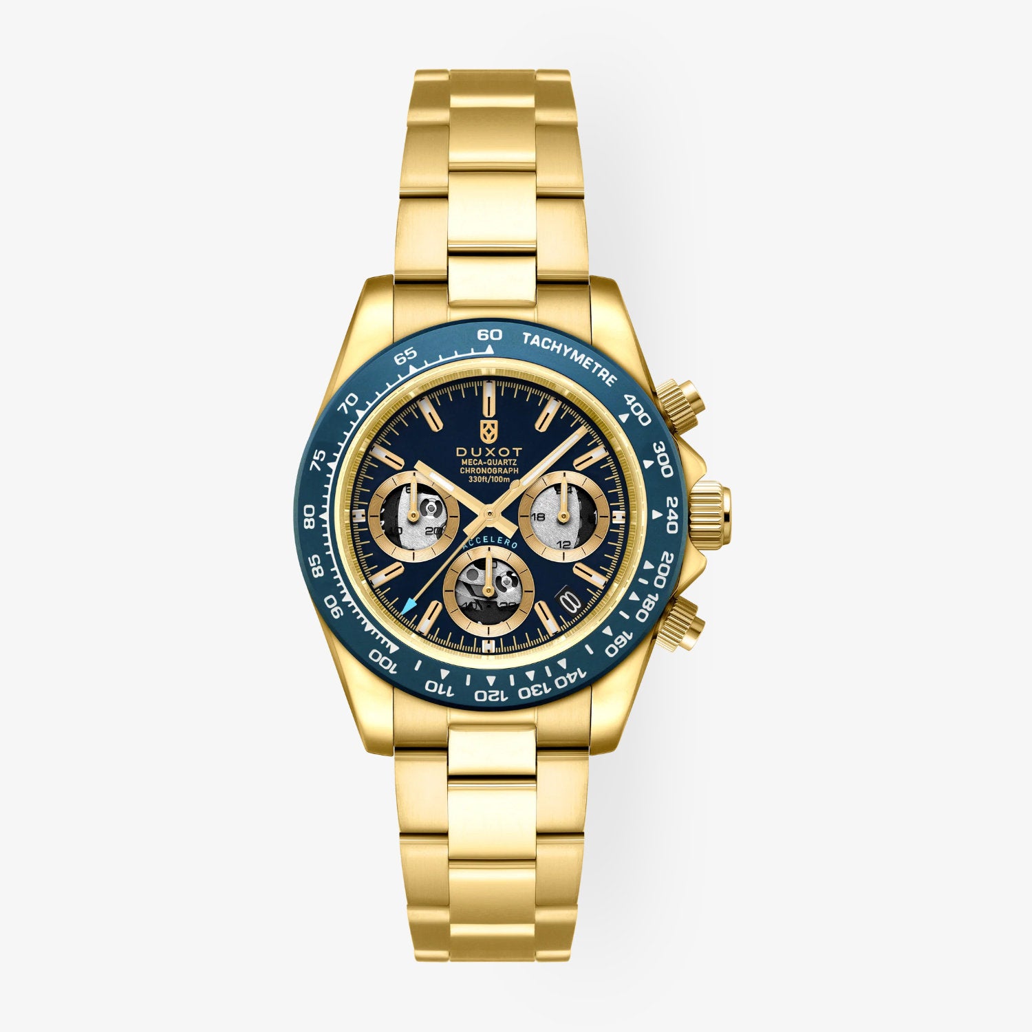 Chronographenwerk ACCELERO Chronograph Compax Skeleton Edition DX-2065-FF