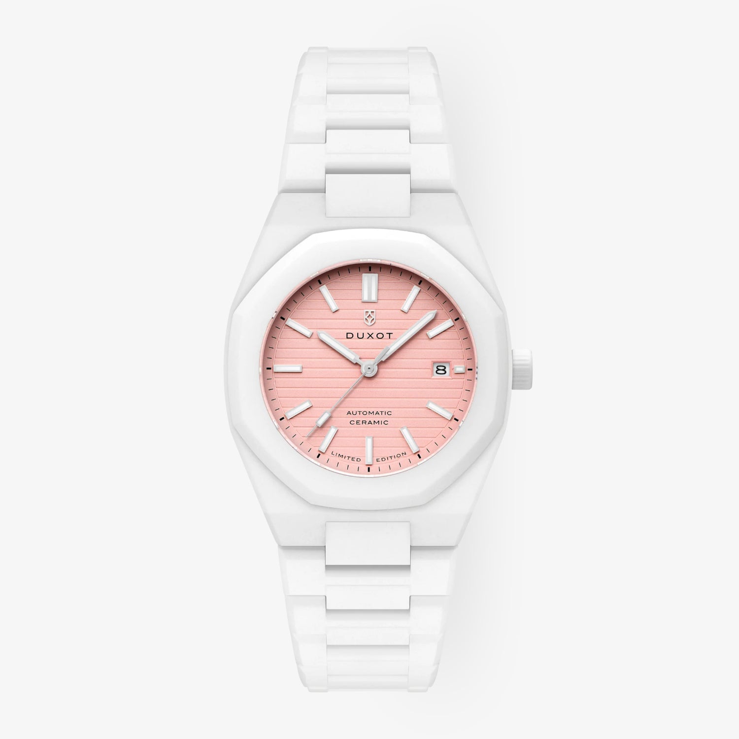 Pamplona Ceramic Automatikuhr DX-2078-11 «Petal Cream» Limited Edition