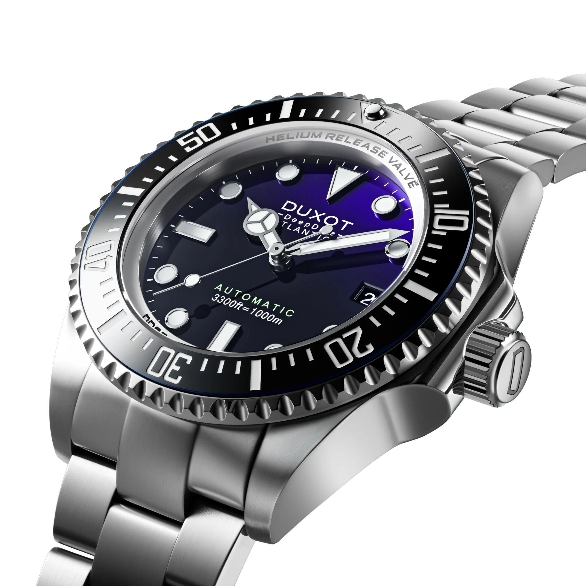 Atlantica Deep Dive Automatikuhr DX-2066-66 «Blackberry» Limited Edition