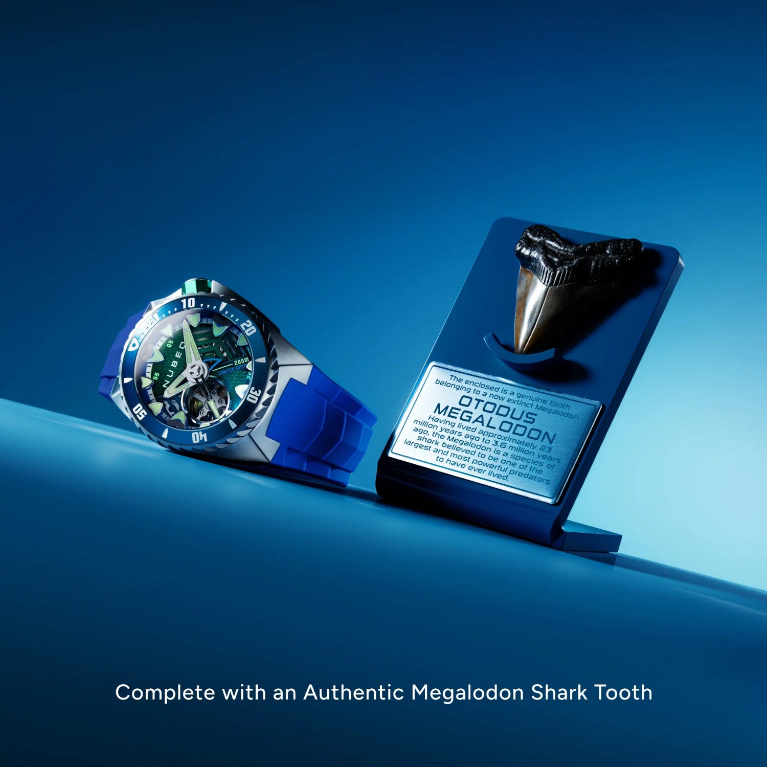 Automatikuhr NB-6136-02 «Apex Blue» Limited Edition