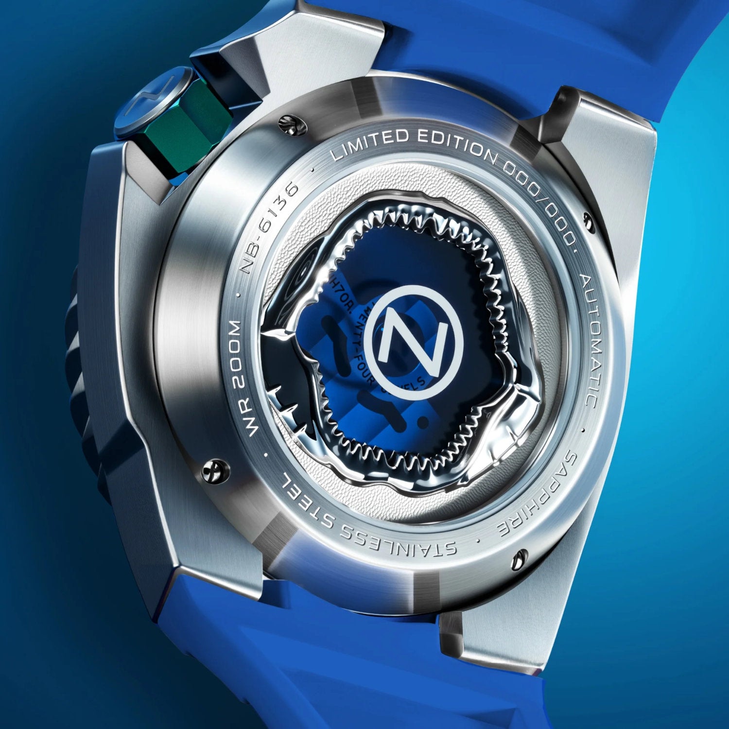 Automatikuhr NB-6136-02 «Apex Blue» Limited Edition