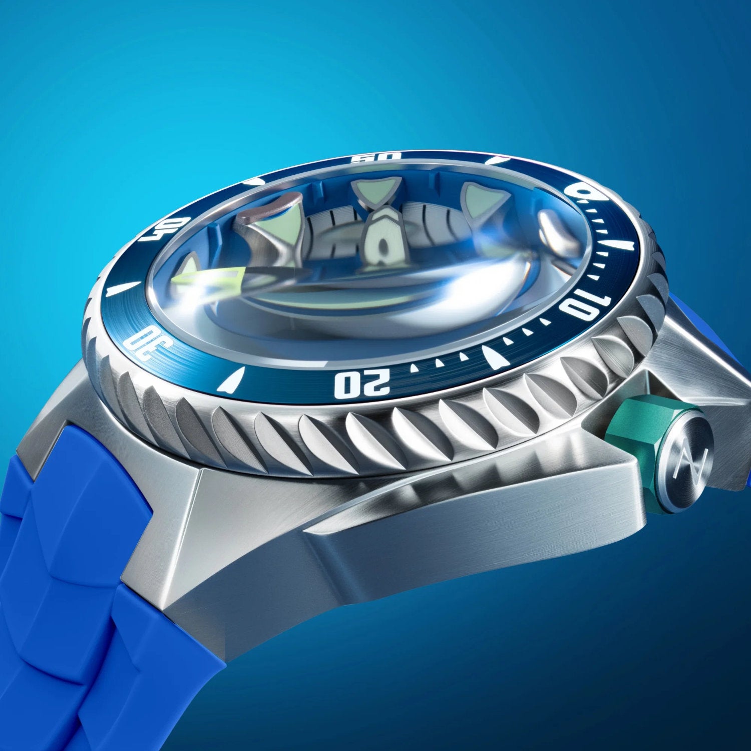 Automatikuhr NB-6136-02 «Apex Blue» Limited Edition