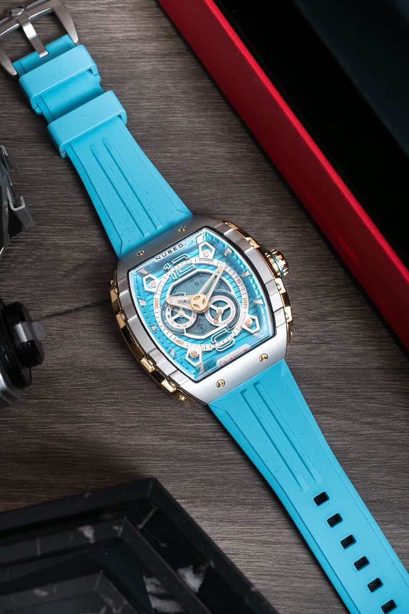 Automatikuhr NB-6087-04 "City Blue"