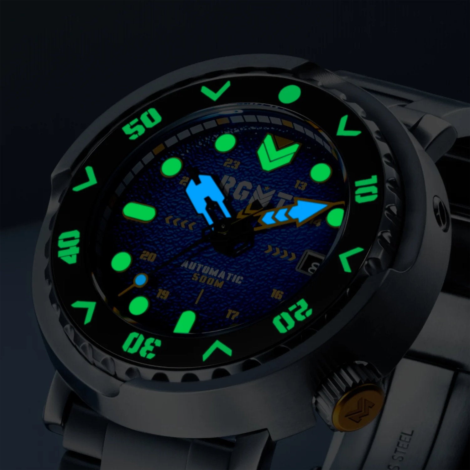 Automatikuhr RG-8068-55 «Indigo Patrol»