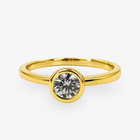 Ring Modell Grace – 585er Gelbgold mit 0,5 ct Brillant