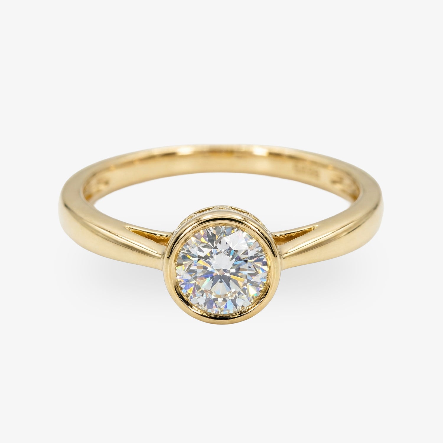 Ring Grace – 585er Gelbgold mit 0,5 ct Brillant