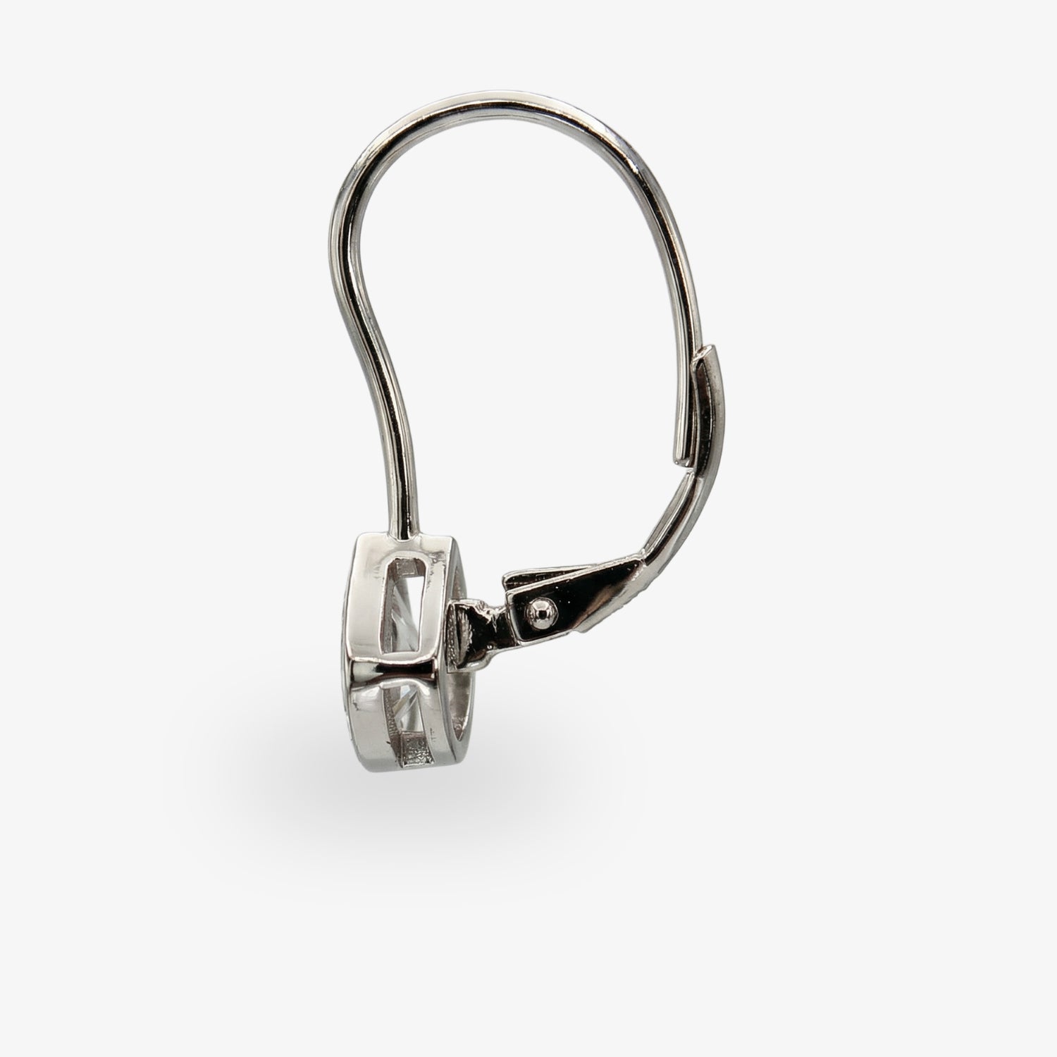 Ohrhänger Maya – 585er Weissgold mit 1 ct Pear Cut Diamanten