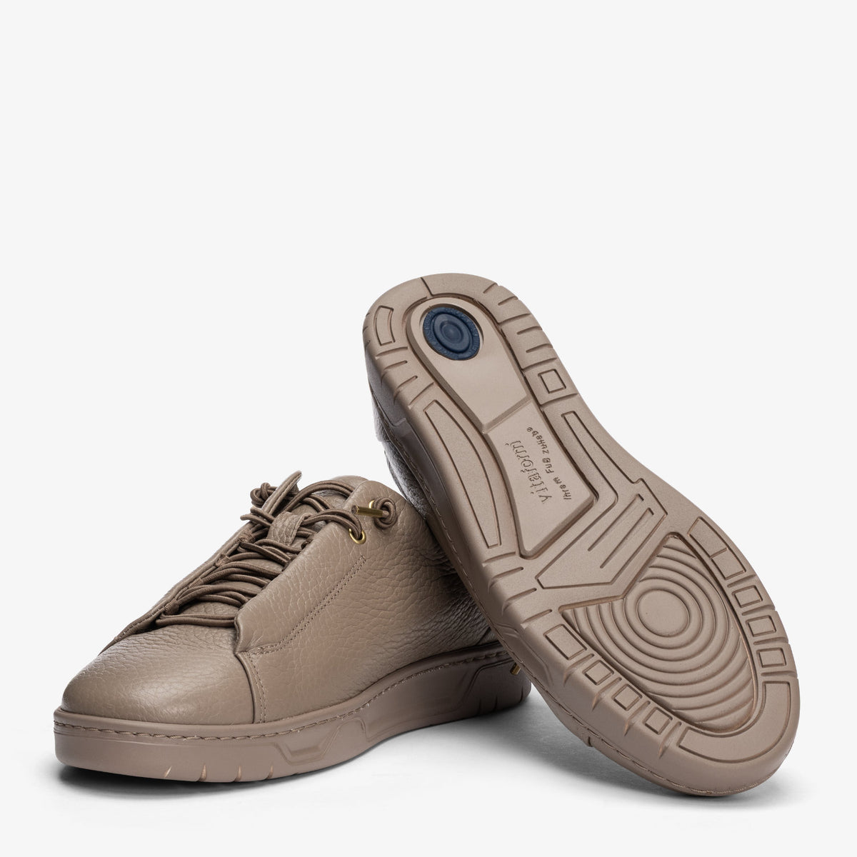 VITAFORM Sneaker Hirschleder Corvatsch in Taupe – Ansicht 2